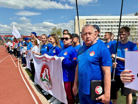 17 мая сотрудники учреждения приняли участие в республиканской сдаче комплекса «ГТО».