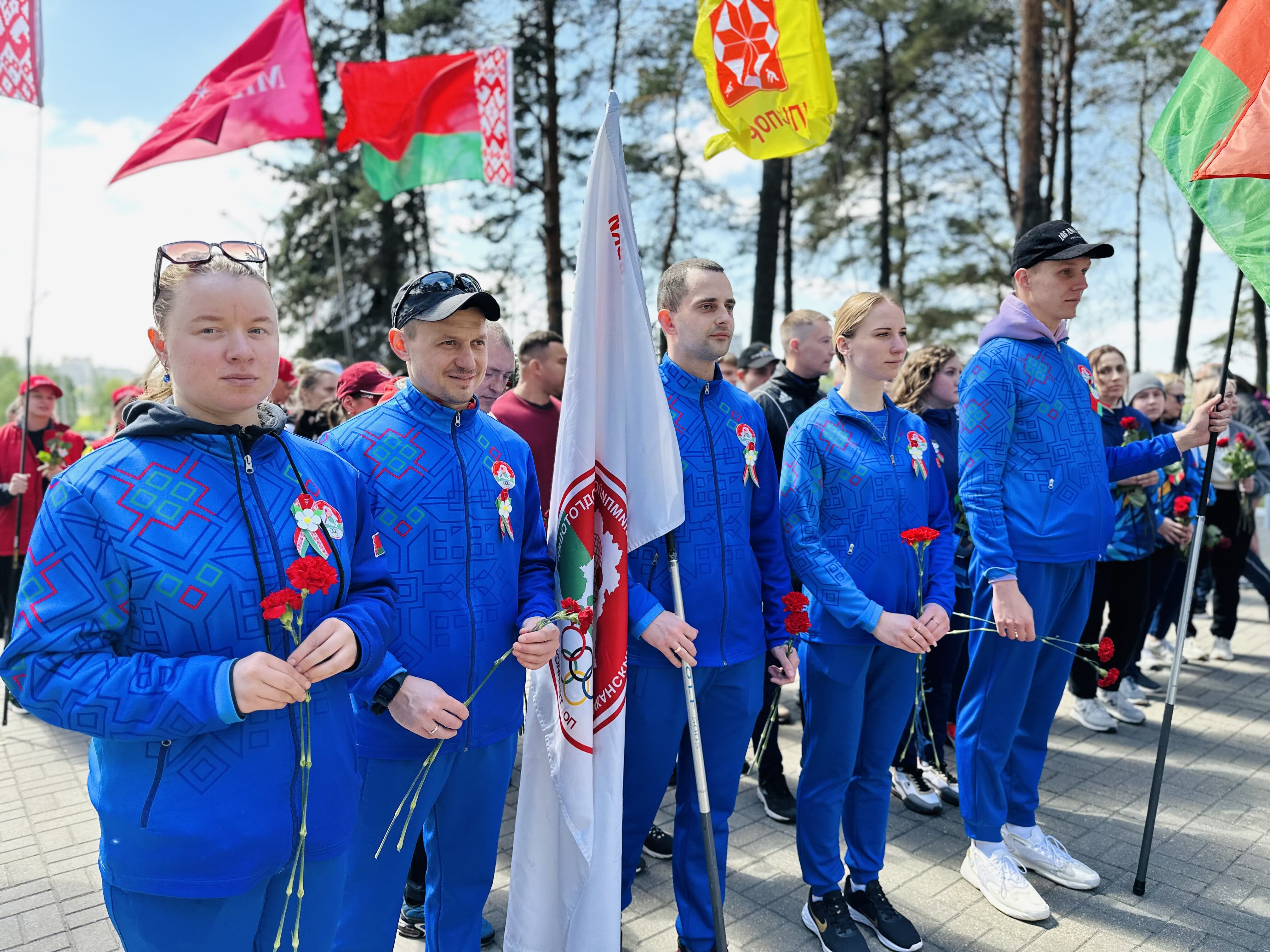 6 мая сотрудники РЦОП по теннису приняли участие в патриотическом велопробеге «Дорогами памяти в Центральном»
