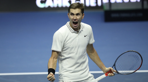 Турнир ATP-250 BMW Open | Егор Герасимов vs Тьягу Монтейру - 6:1, 6:1