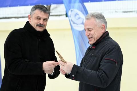 Открытие биатлонной базы.