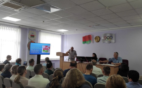 В Центре тенниса прошел Единый день информирования