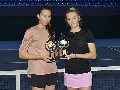 Алена Фалей и Кристина Дмитрук завоевали по одному званию абсолютной чемпионки турнира  ITF Juniors ( U18)