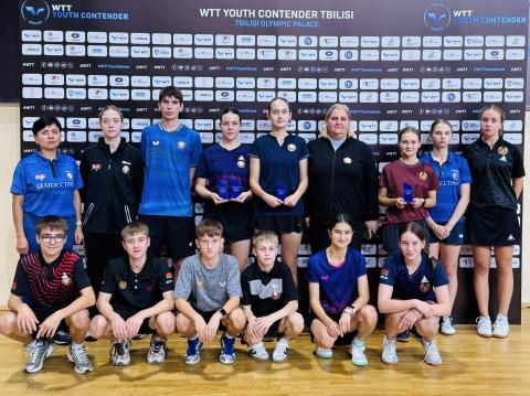 Успех белорусской команды в Грузии: 4 призовых места на WTT Youth Contender Tbilisi 2026!