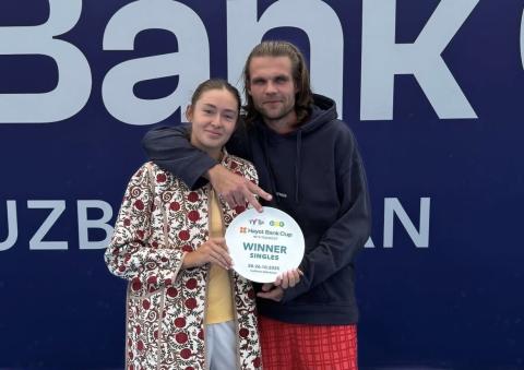 Дарья Хомутянская - абсолютная чемпионка турнира в Ташкенте!