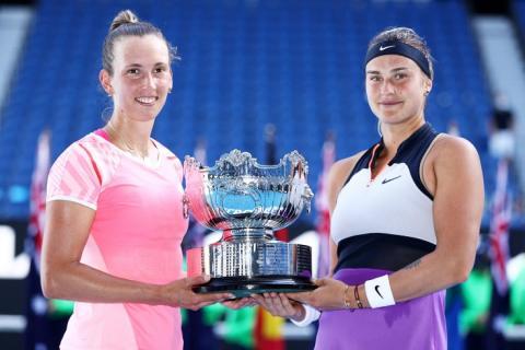 Australian Open . Соболенко и Мертенс стали победительницами турнира!