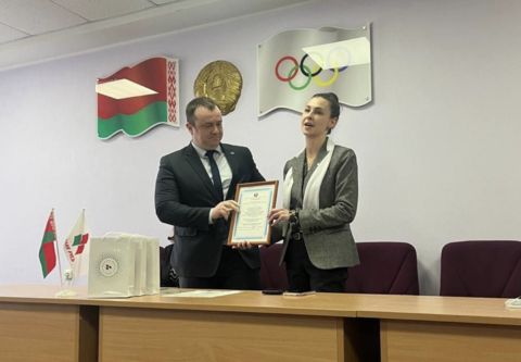 В РЦОП по теннису состоялась встреча членов трудового коллектива