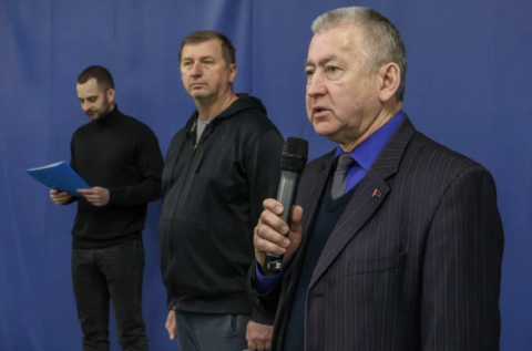 Церемония открытия турнира на призы «РЦОП по теннису».