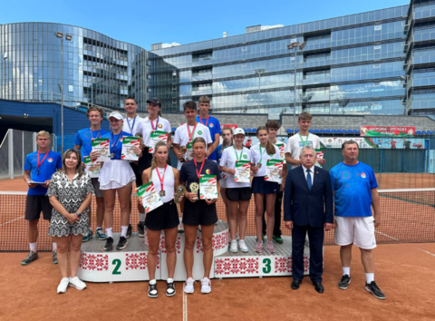 Завершено Первенство Беларуси по теннису среди юниоров и юниорок до 18 лет