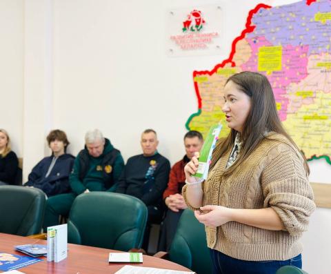 Национальная команда на семинаре по антидопинговым правилам