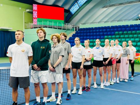 Торжественная церемония открытия Республиканского турнира по теннису на призы «РЦОП по теннису»