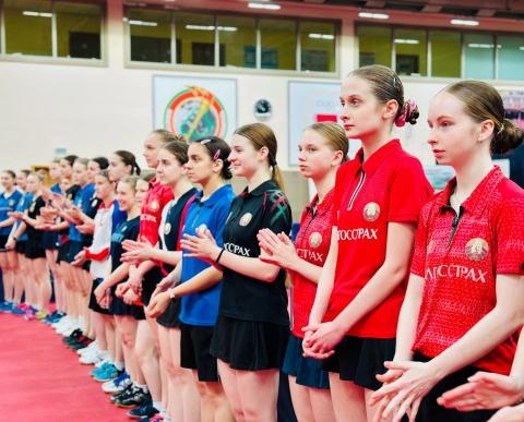 Стартовало Первенство Республики Беларусь по теннису настольному