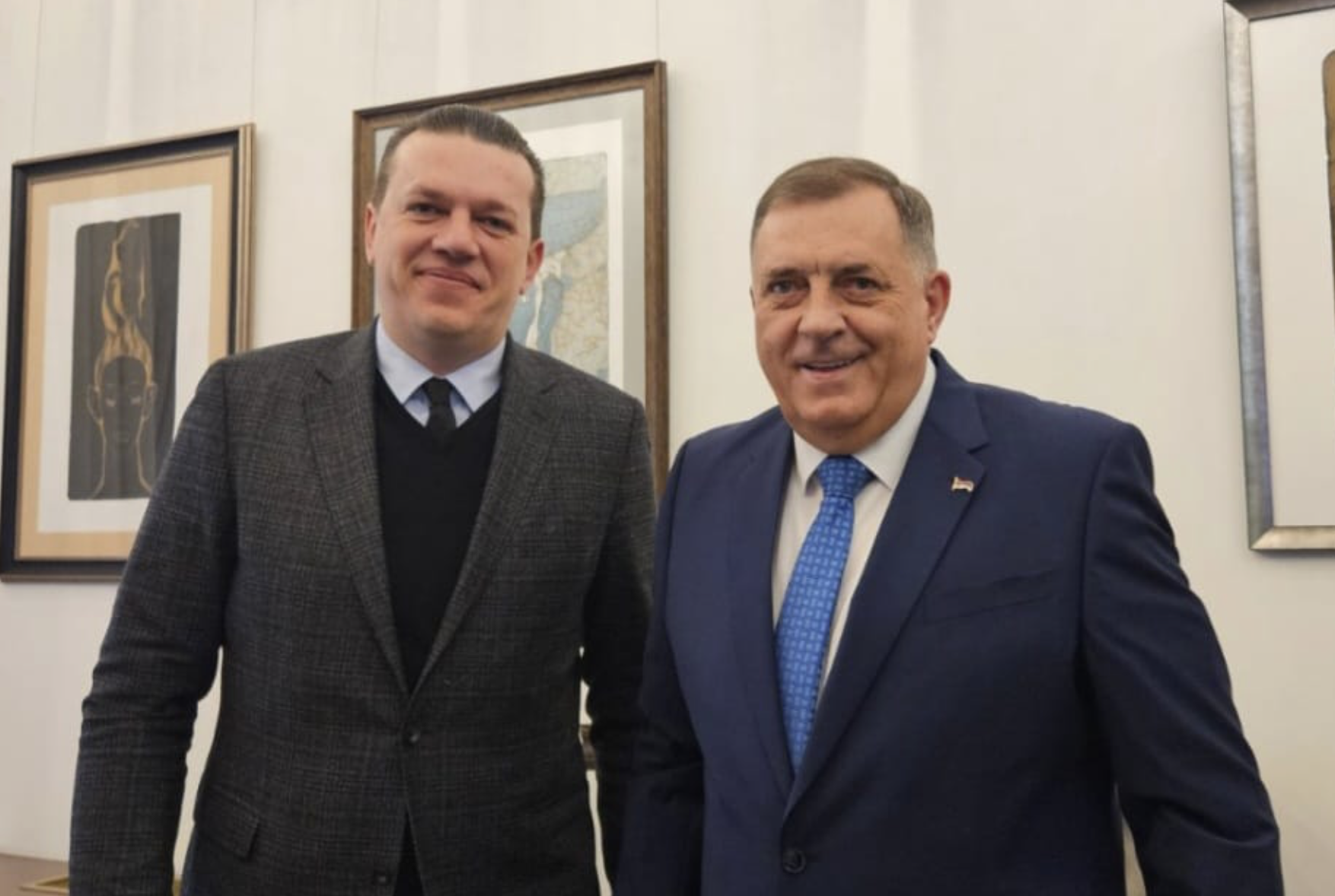 Сергей Рутенко встретился с президентом Республики Сербской Боснии и Герцеговины