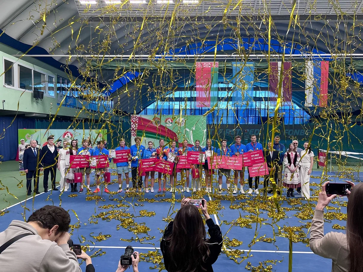Завершился Чемпионат Республики Беларусь по теннису в помещении