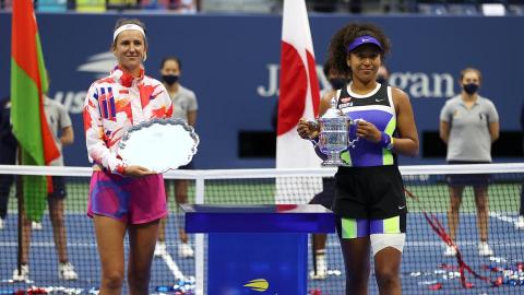 US OPEN. Азаренко уступила Осаке в финале турнира