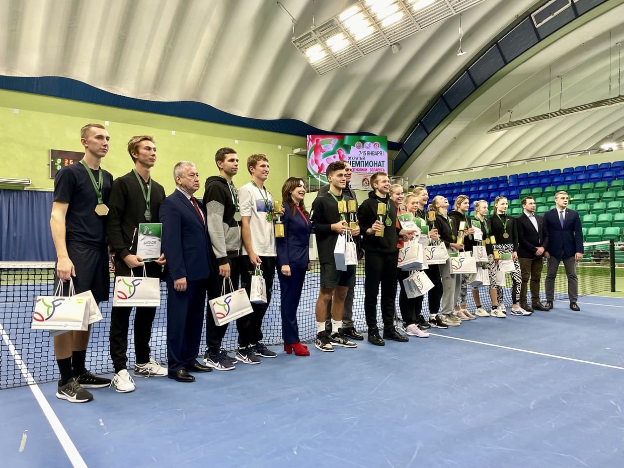 Итоги Открытого чемпионата Беларуси по теннису в помещении (мужчины, женщины)