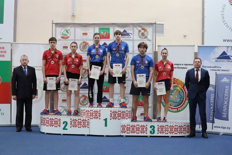 С 2 по 4 марта на базе РЦОП прошло первенство Республики Беларусь по настольному теннису среди юниорок и юниоров 2004 года рождения и моложе