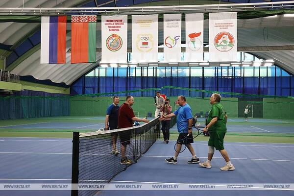 Завершился теннисный турнир на Кубок посольства Российской Федерации в Беларуси