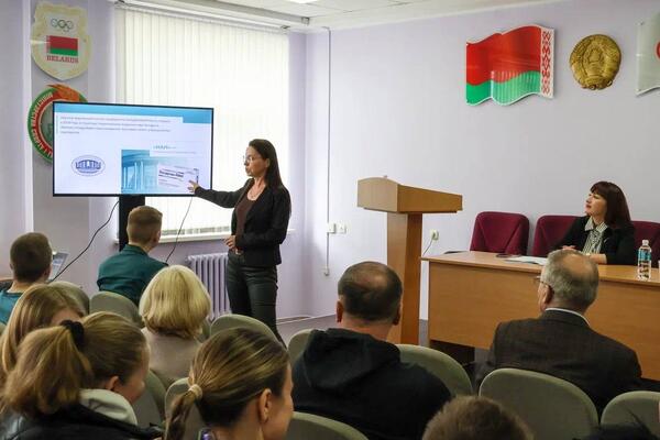 Сегодня,  21 марта, в РЦОП по теннису прошел Единый день информирования по теме 