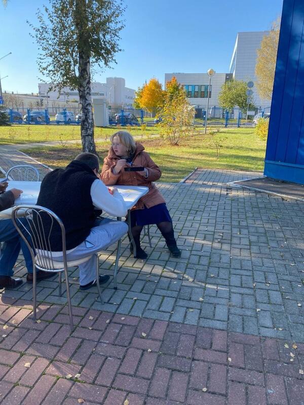 Сегодня коллектив РЦОП по теннису активно влился в ряды участников республиканского субботника