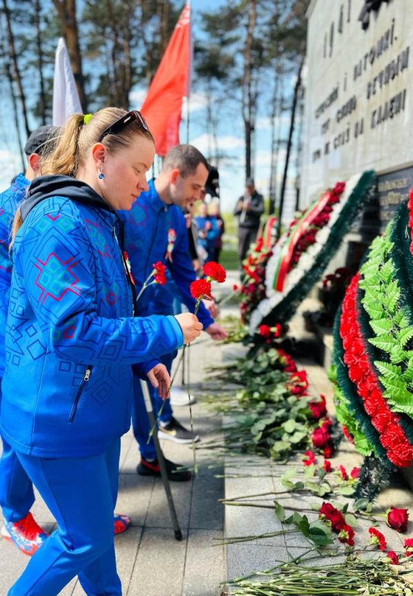 6 мая сотрудники РЦОП по теннису приняли участие в патриотическом велопробеге «Дорогами памяти в Центральном»