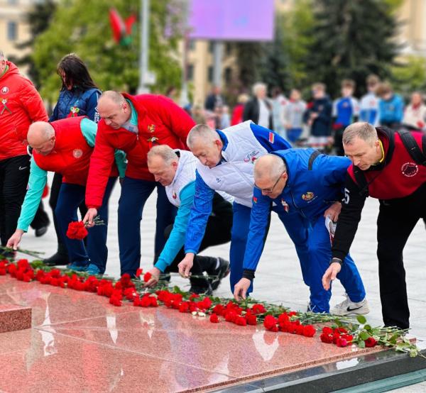 Сотрудники Центра приняли участие в патриотическом велопробеге «Под знаменем Победы», посвященном  80-летию Победы советского народа в Великой Отечественной войне
