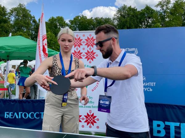 Олимпийский квест на фестивале «Вытокi»