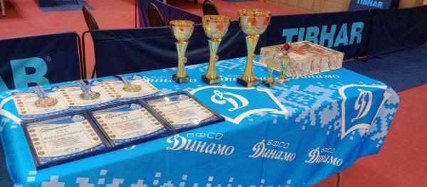 Настольный теннис: триумф команды МОУ МЧС на турнире БФСО «Динамо»