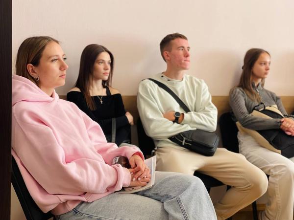 Открытое занятие для студентов БГУФК в Центре тенниса!