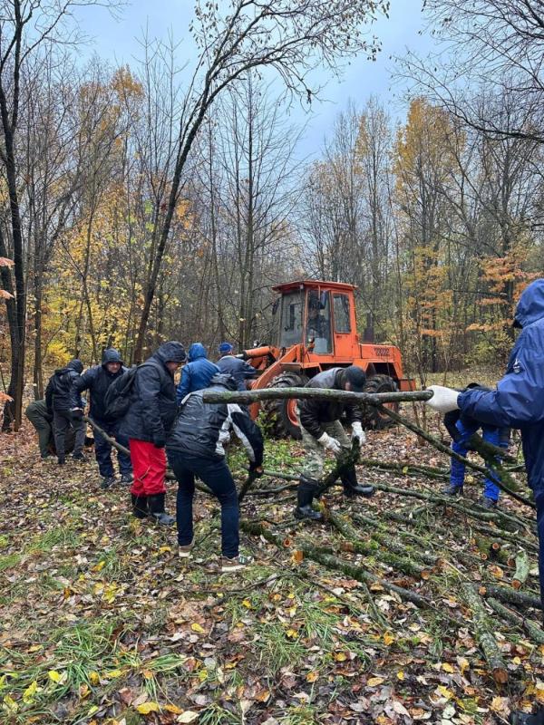 Вместе ради чистого города: субботник в Фрунзенском районе