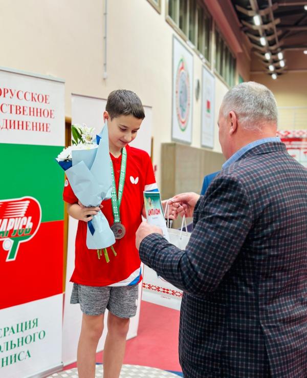 Завершился открытый республиканский турнир сильнейших игроков по теннису настольному