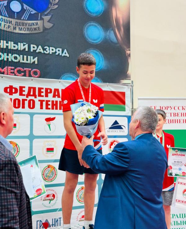 Завершился открытый республиканский турнир сильнейших игроков по теннису настольному