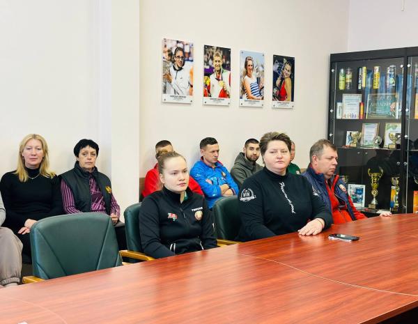 Национальная команда на семинаре по антидопинговым правилам