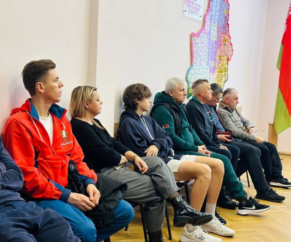 Национальная команда на семинаре по антидопинговым правилам