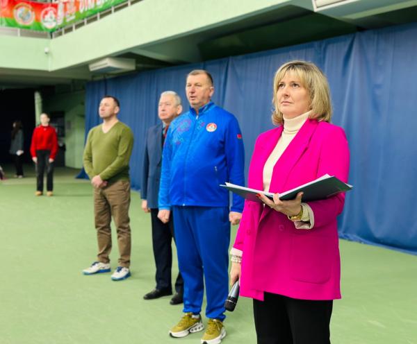 Стартовал Открытий Чемпионат Республики Беларусь по теннису в помещении