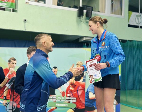 Завершился Чемпионат Республики Беларусь по теннису в помещении