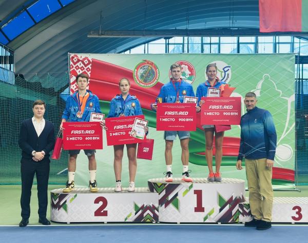Завершился Чемпионат Республики Беларусь по теннису в помещении