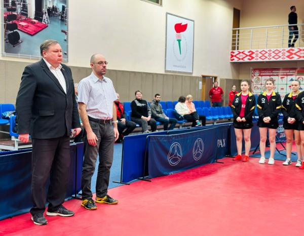 2-й тур Командного чемпионата Республики Беларусь по теннису настольному!