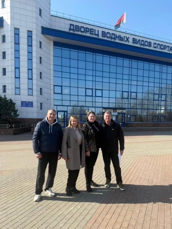 Визит делегации Республиканского центра олимпийской подготовки по теннису в Гомель