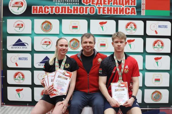 Завершился Личный Чемпионат Республики Беларусь по теннису настольному 