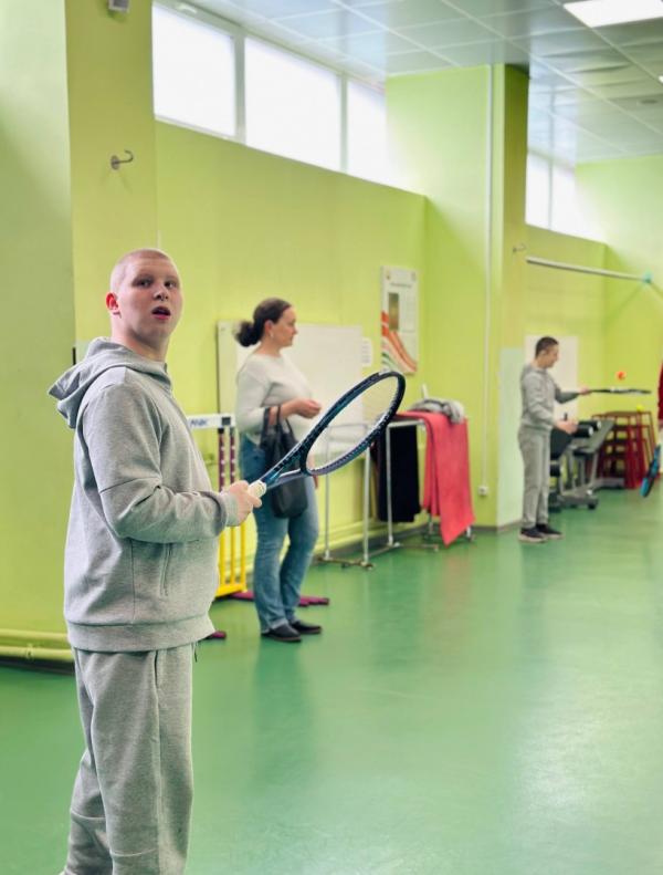 Теннис с заботой: новое занятие в 