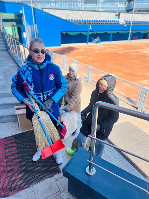 Субботник с душой: территория РЦОП преобразилась