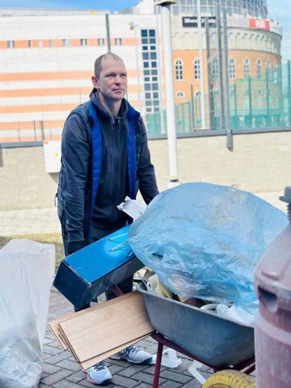 Субботник с душой: территория РЦОП преобразилась