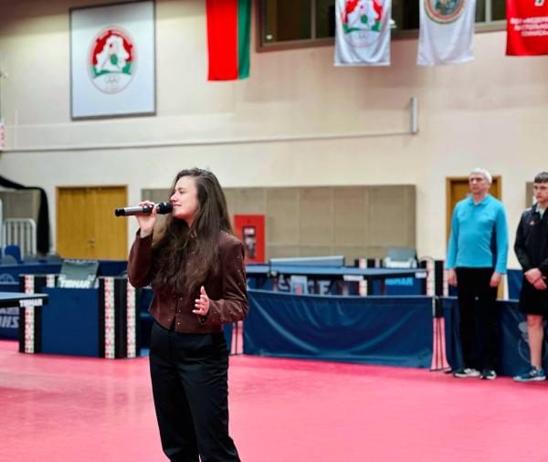 Стартовало Первенство Республики Беларусь по теннису настольному