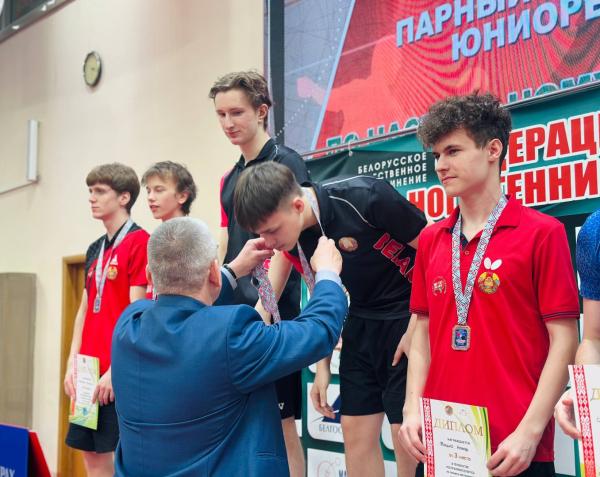 Завершилось Первенство Республики Беларусь по теннису настольному среди юниоров и юниорок 2007 года рождения и моложе