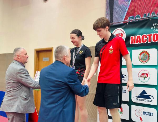 Завершилось Первенство Республики Беларусь по теннису настольному среди юниоров и юниорок 2007 года рождения и моложе