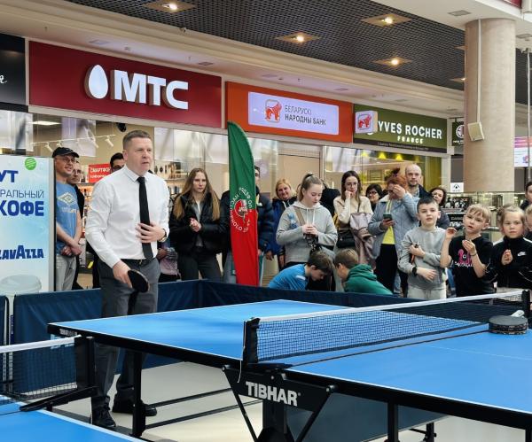 100 лет теннису: праздник в ТЦ 