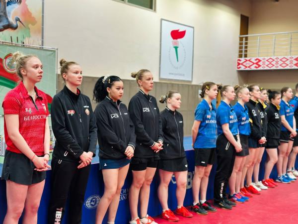 Стартовал Суперфинал Командного Чемпионата Республики Беларусь по теннису настольному