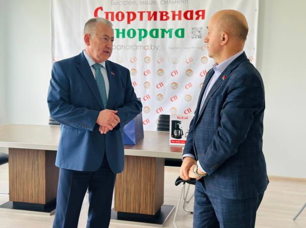 Визит в «Спортивную панораму»: 75 лет вместе