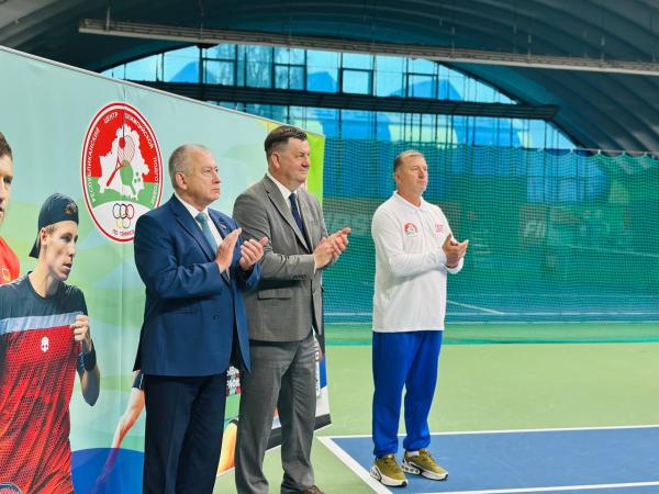 Состоялась церемония открытия чемпионата Беларуси по теннису