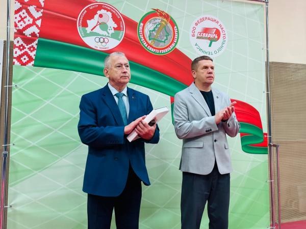 В Центре состоялась церемония открытия Республиканского турнира сильнейших игроков по теннису настольному